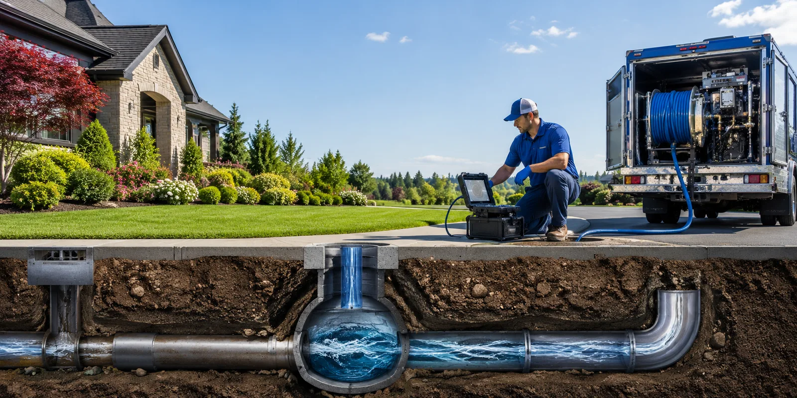 Drainage restoration information for Romulus, MI